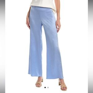 Vince crinkled satin high waisted pants